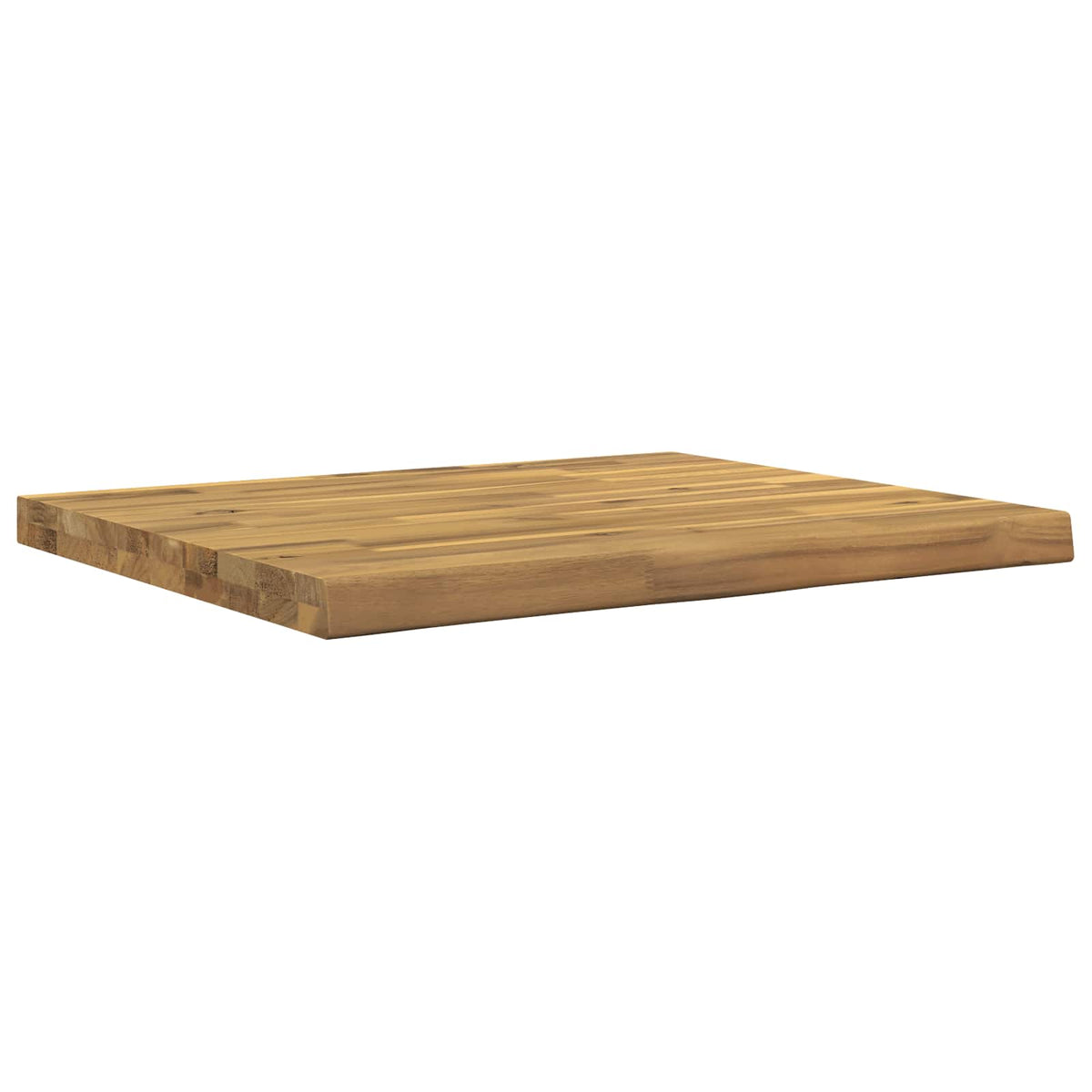 Téglalap Asztallap 90 x 50 x 3,5 cm Négyszögletes Tömör Akácfa 3