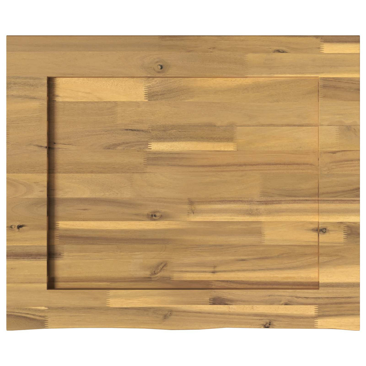 Téglalap Asztallap 90 x 50 x 3,5 cm Négyszögletes Tömör Akácfa 5