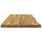 Téglalap Asztallap 90 x 50 x 3,5 cm Négyszögletes Tömör Akácfa 4