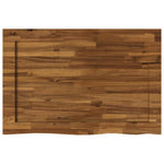 Téglalap Asztallap 90 x 50 x 3,5 cm Négyszögletes Tömör Akácfa 4