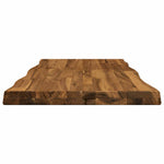 Téglalap Asztallap 90 x 50 x 3,5 cm Négyszögletes Tömör Akácfa 4