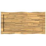 Téglalap Asztallap 90 x 50 x 3,5 cm Négyszögletes Tömör Akácfa 4