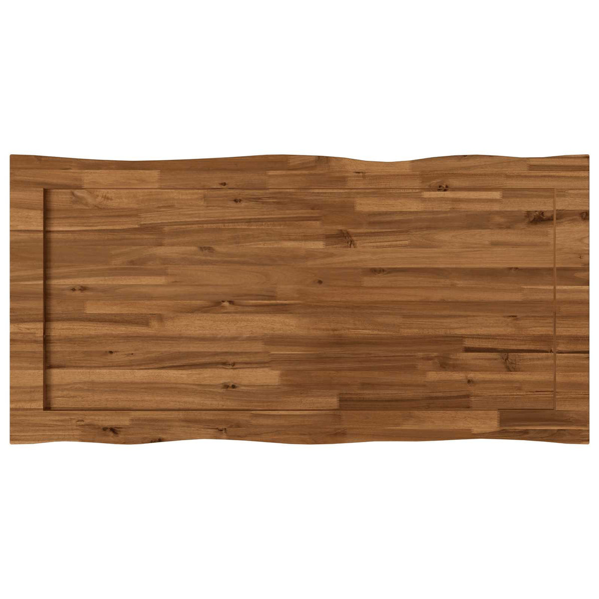 Téglalap Asztallap 90 x 50 x 3,5 cm Négyszögletes Tömör Akácfa 4
