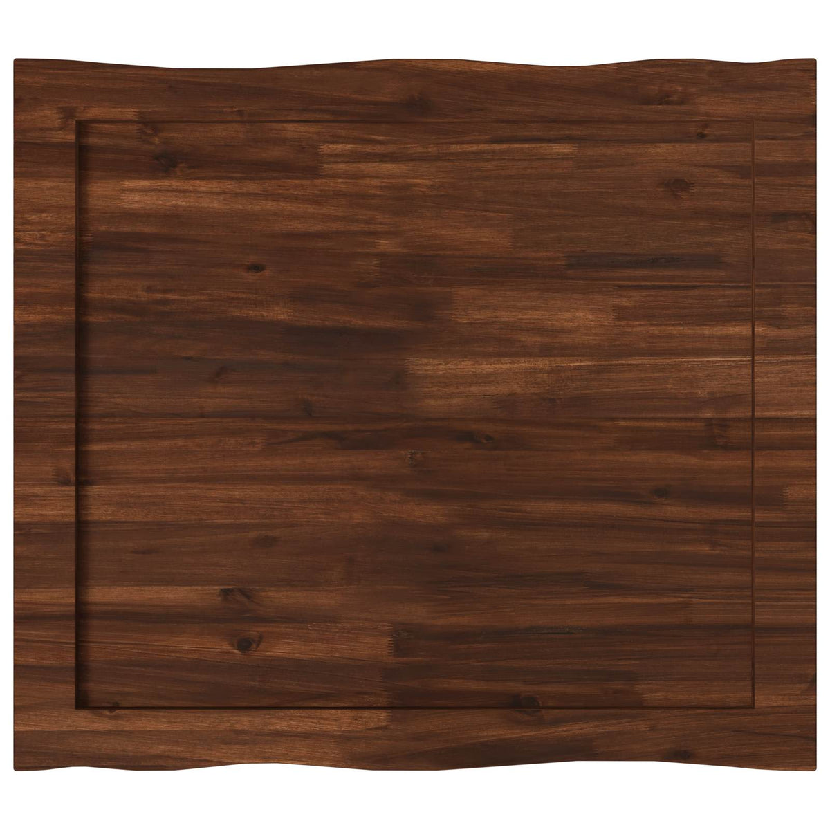 Téglalap Asztallap 90 x 50 x 3,5 cm Négyszögletes Tömör Akácfa 4