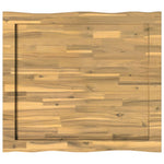 Téglalap Asztallap 90 x 50 x 3,5 cm Négyszögletes Tömör Akácfa 4