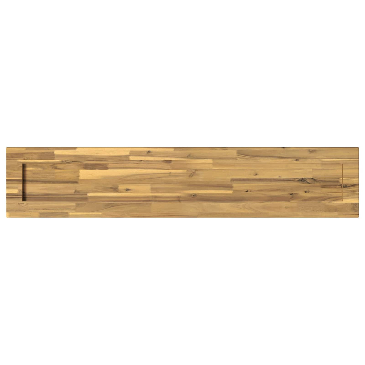 Téglalap Asztallap 90 x 50 x 3,5 cm Négyszögletes Tömör Akácfa 4