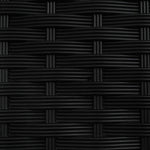 Magasított Ágy Trellis-szel és Tetővel Fekete 124 x 40 x 129 cm 8