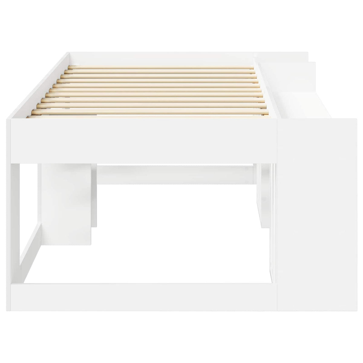Gyerekágy keret tárolóval Fehér 98.5 x 200 cm Szerelt Fa 4