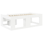Gyerekágy keret tárolóval Fehér 75 x 190 cm Szerelt Fa 5