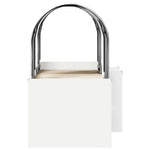 Ágy alagúttal 3 db Fehér Szerelt Fa 7