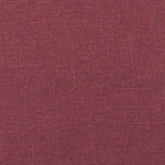 Függesztett ágyfej LED fényekkel Bordó Szövet 12