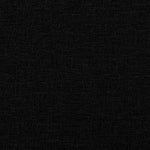 Függesztett ágyfej LED fényekkel Fekete Szövet 12