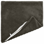Párna huzat 2 db HEERLEN Antracitszürke 30 x 30 cm cord 4