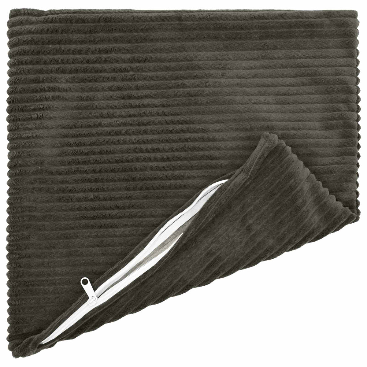 Párna huzat 2 db HEERLEN Antracitszürke 30 x 30 cm cord 4