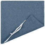 Párna huzat 2 db HEERLEN Farmerkék 40 x 40 cm Szövet 3