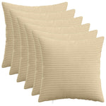 Párna huzat 6 pcs HEERLEN Zöld szürke 40 x 40 cm cord