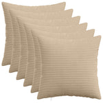 Párna huzat 6 pcs HEERLEN Tópszínű 40 x 40 cm cord