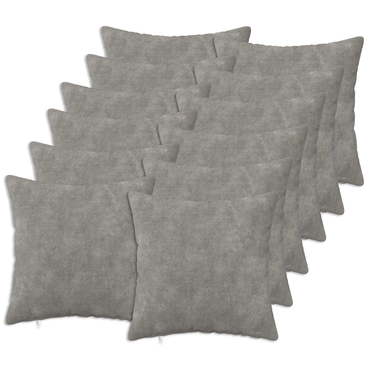 Párna huzat 12 pcs HEERLEN Világosszürke 40 x 40 cm