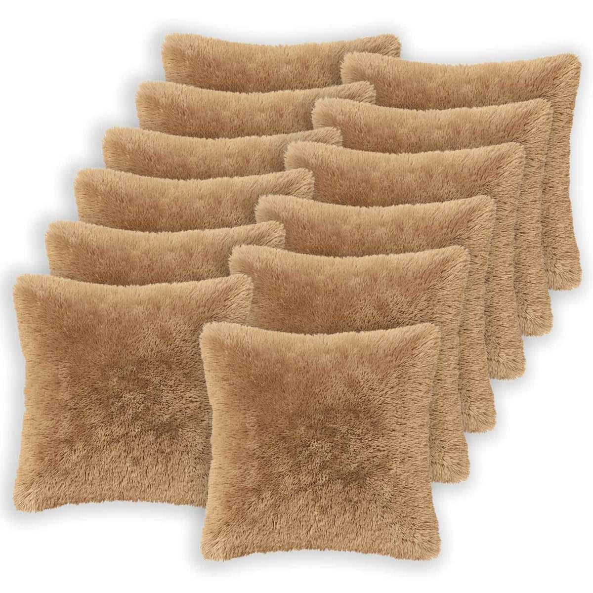 Párna huzat 12 pcs HEERLEN Tópszínű 40 x 40 cm PV Mikroplüss 2
