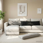 Párna huzat 2 db HEERLEN Antracitszürke 40 x 145 cm 3