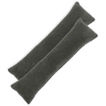 Párna huzat 2 pcs HEERLEN Sötétszürke 40 x 145 cm Bouclé