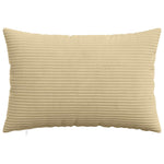Párna huzat 6 pcs HEERLEN Zöld szürke 40 x 60 cm cord 2