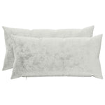 Párna huzat 2 db HEERLEN Világosszürke 40 x 80 cm Flanell 2