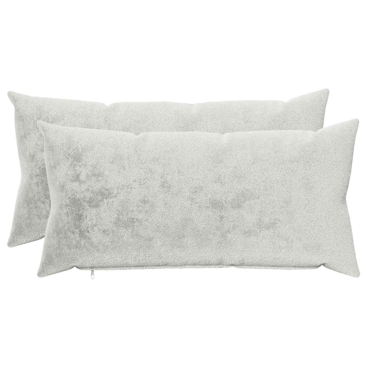 Párna huzat 2 db HEERLEN Világosszürke 40 x 80 cm Flanell 2