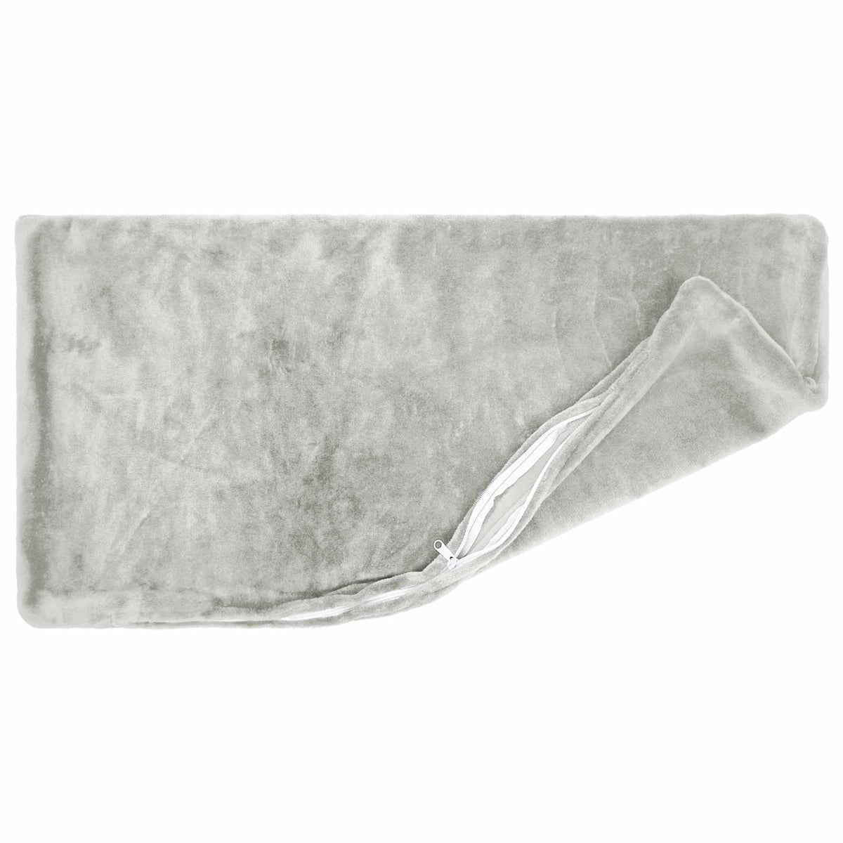 Párna huzat 12 db HEERLEN Világosszürke 40 x 80 cm Flanell 4