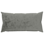 Párna huzat 2 db HEERLEN Sötétszürke 40 x 80 cm Flanell 3