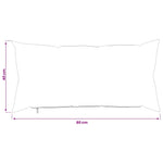 Párna huzat 2 db HEERLEN Sötétszürke 40 x 80 cm Flanell 10