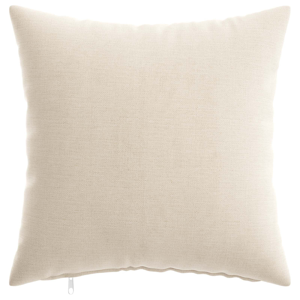 Párna huzat 6 db HEERLEN Krémszínű 45 x 45 cm Chenille Szövet 3