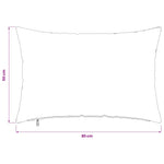 Párna huzat 2 pcs HEERLEN Világosszürke 50 x 80 cm 9