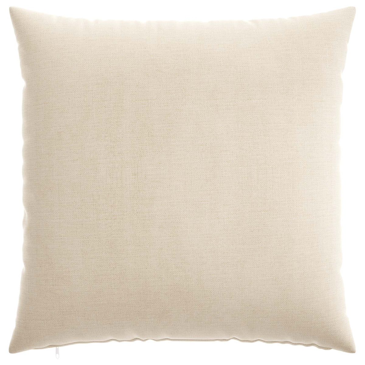 Párna huzat 6 db HEERLEN Krémszínű 60 x 60 cm Chenille Szövet 3
