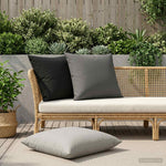 Párna huzat 2 pcs HEERLEN Antracitszürke 80 x 80 cm Poliészter