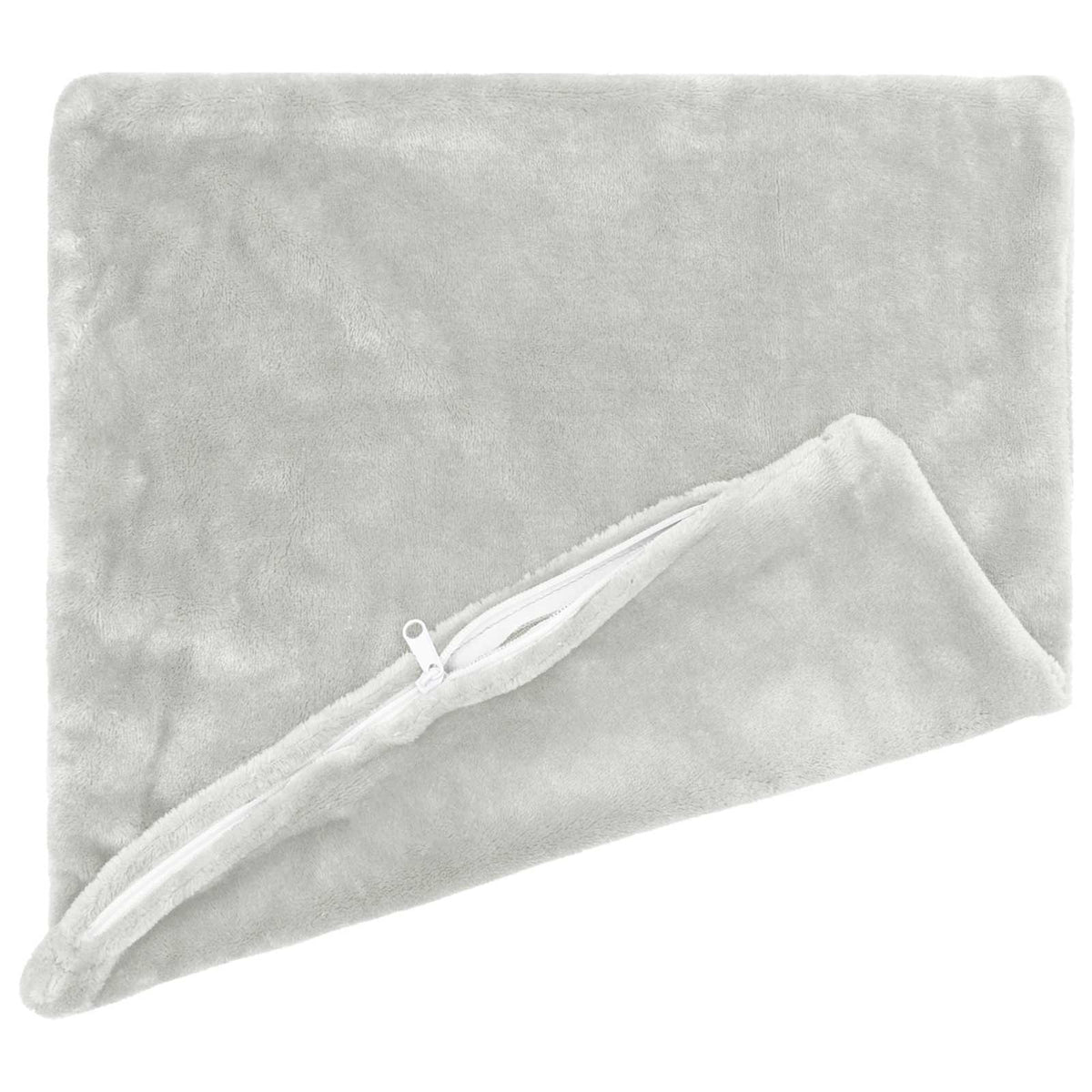 Párna huzat 6 db HEERLEN Világosszürke 70 x 70 cm Flanell 4