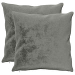 Párna huzat 2 db HEERLEN Sötétszürke 80 x 80 cm Flanell 2