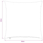 Párna huzat 2 db HEERLEN Sötétszürke 80 x 80 cm Flanell 10