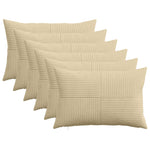 Párna huzat 6 pcs ALMELO Szürke zöld 30 x 50 cm cord