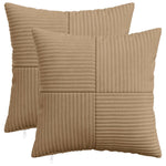 Párna huzat 2 db ALMELO Barna 40 x 40 cm cord