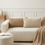 Párna huzat 6 db ALMELO Barna 40 x 70 cm cord