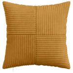 Párna huzat 12 pcs ALMELO Sárga 50 x 50 cm cord 2