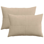 Párna huzat 2 pcs ALMELO Tópszínű 50 x 75 cm cord