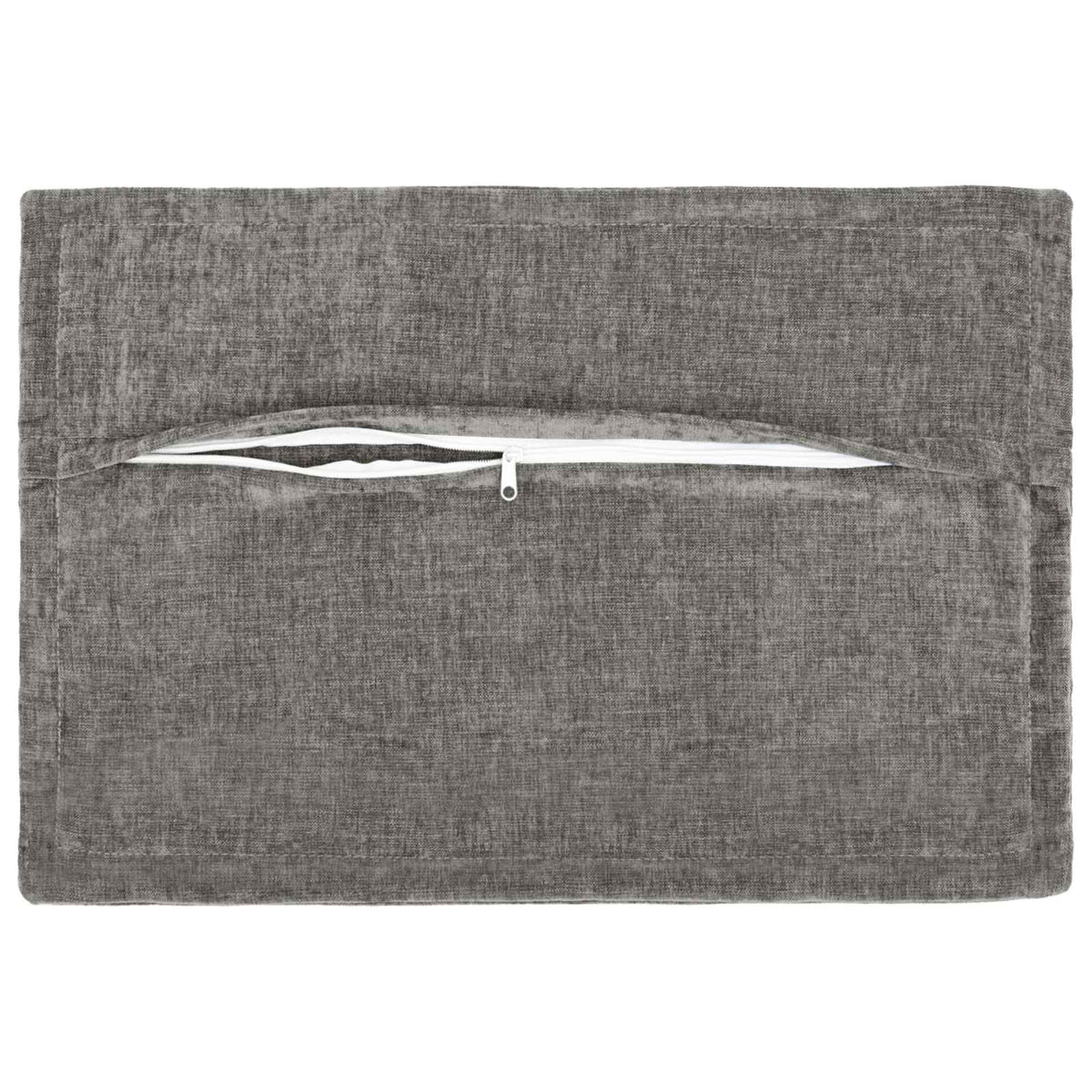 Párna huzat 6 db HOUTEN Sötétszürke 30 x 50 cm Chenille Szövet 4