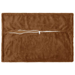 Párna huzat 2 db HOUTEN Világos Barna 30 x 50 cm Flanell 4