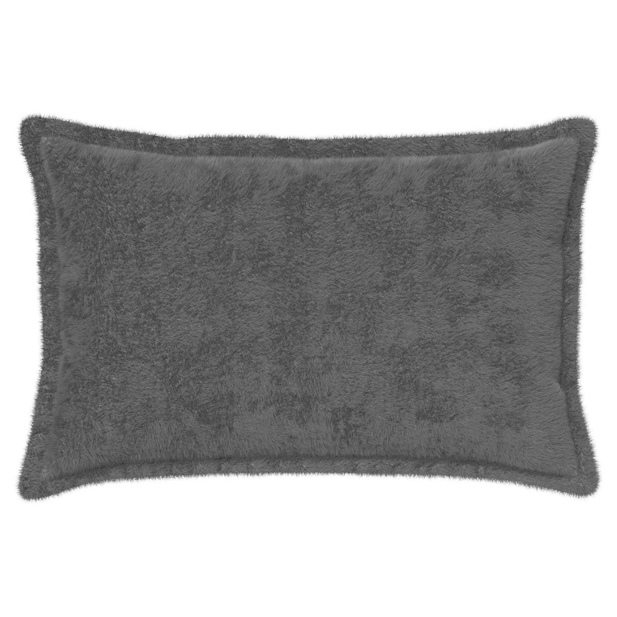 Párna huzat 2 db HOUTEN Sötétszürke 30 x 50 cm Műnyúl Szőr 3