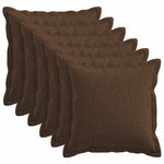 Párna huzat 6 pcs HOUTEN Barna 35 x 35 cm Műlenszövet