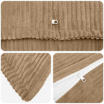 Párna huzat 6 db HOUTEN Barna 35 x 35 cm cord 4