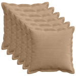 Párna huzat 6 db HOUTEN Barna 35 x 35 cm cord