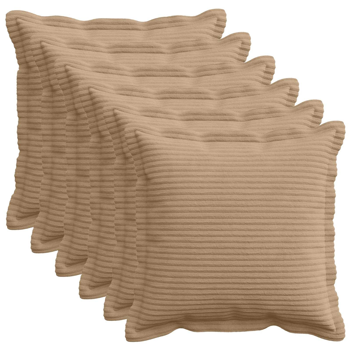 Párna huzat 6 db HOUTEN Barna 35 x 35 cm cord